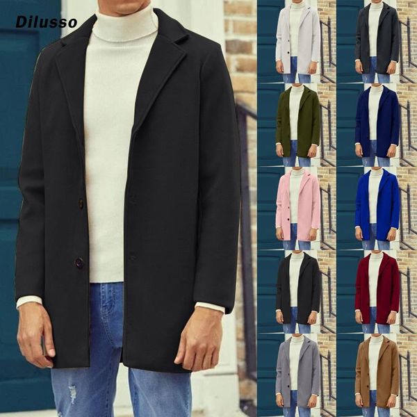 men's wool & blends mens clothing plain one button pocket coat casual outdoor overcoat warm winter solid color fashion v-neck for man, Black
men's wool & blends mens clothing plain one button pocket coat casual outdoor overcoat warm winter solid color fashion v-neck for man, Black