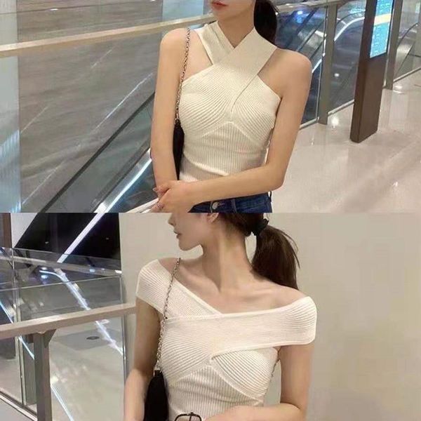 women's tanks & camis spring-summer cross multi-wear backless camisole slim blouses 2021crop clothing, White
women's tanks & camis spring-summer cross multi-wear backless camisole slim blouses 2021crop clothing, White