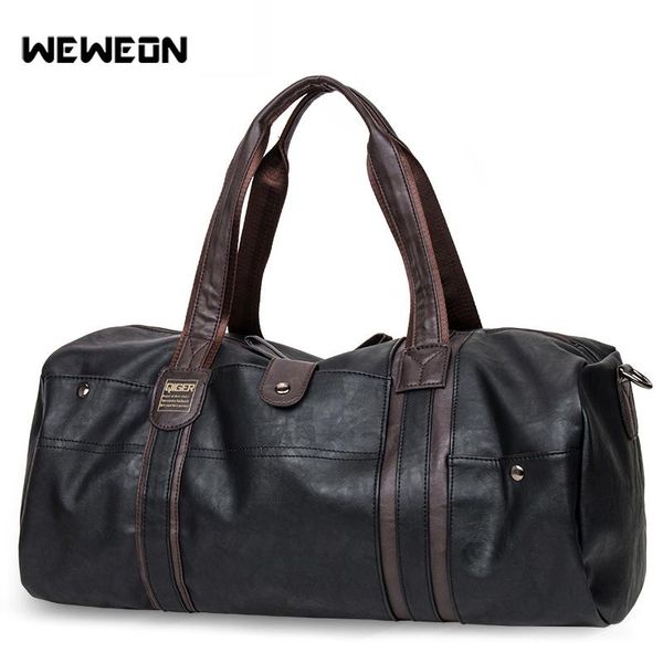 outdoor bags men's leather sports training bag large pu gym fitness sporting duffel tote travel shoulder handbag
outdoor bags men's leather sports training bag large pu gym fitness sporting duffel tote travel shoulder handbag