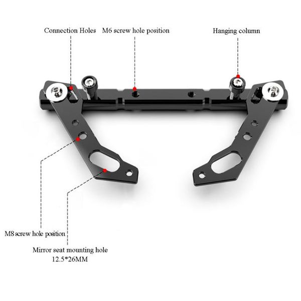 handlebars cnc aluminum universal motorcycle accessory rearviewmirror mount, mutifunctional cross bar, balance beam lever extend stick
handlebars cnc aluminum universal motorcycle accessory rearviewmirror mount, mutifunctional cross bar, balance beam lever extend stick