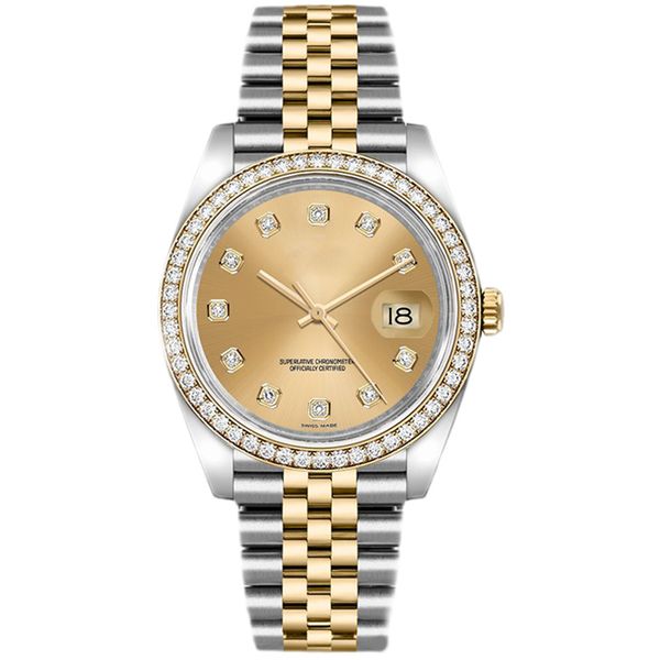 41mm 36mm automatic mechanical mens watches bezel stainless steel waterproof women diamond watch lady luminous wristwatches with original bo
41mm 36mm automatic mechanical mens watches bezel stainless steel waterproof women diamond watch lady luminous wristwatches with original bo