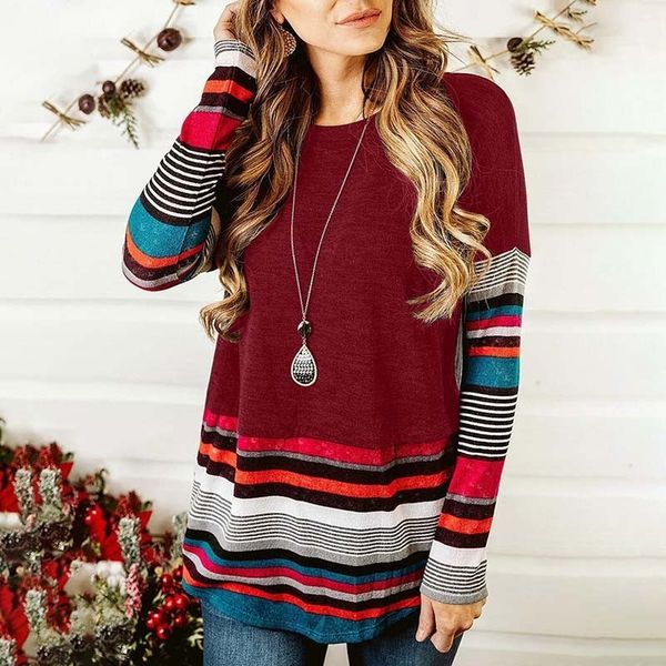 2021 stripe t women clothes spring fashion o neck sleeve plus size tshirt ladies tee shirt femme ropa mujer celb, White
2021 stripe t women clothes spring fashion o neck sleeve plus size tshirt ladies tee shirt femme ropa mujer celb, White