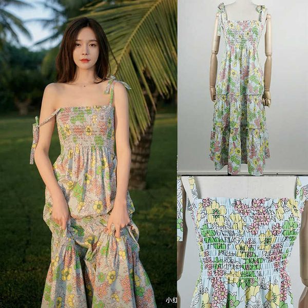 women's t-shirt dressed as star shen mengchen with suspenders and floral parts oxkc, White
women's t-shirt dressed as star shen mengchen with suspenders and floral parts oxkc, White