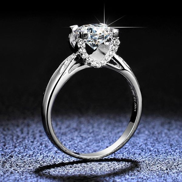 cluster rings silver platinum 1 excellent cut diamond test passed d color high clarity white moissanite cow head ring 925 jewelry, Golden;silver
cluster rings silver platinum 1 excellent cut diamond test passed d color high clarity white moissanite cow head ring 925 jewelry, Golden;silver