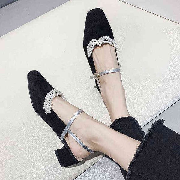 dress shoes spring summer women sandals mary janes dress shoes string bead slingbacks mid heels pumps pearls sandalias mujer 8980n 220309, Black
dress shoes spring summer women sandals mary janes dress shoes string bead slingbacks mid heels pumps pearls sandalias mujer 8980n 220309, Black