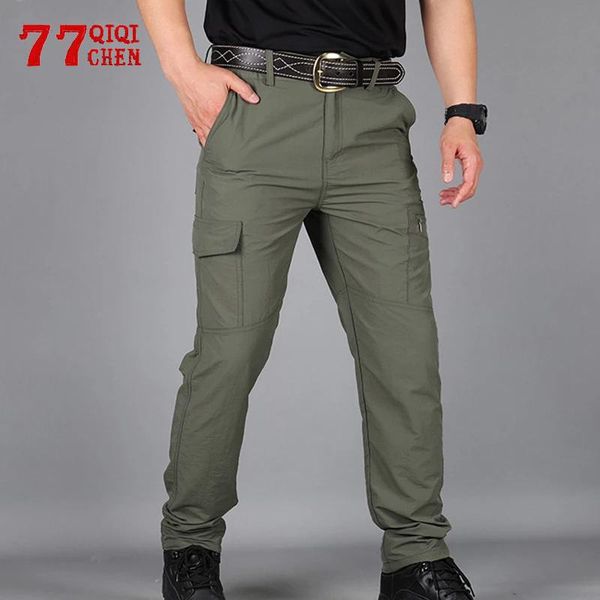 men's pants casual cargo men summer thin pockets outdoor quick dry breathable waterproof military tactical loose trousers male, Black
men's pants casual cargo men summer thin pockets outdoor quick dry breathable waterproof military tactical loose trousers male, Black