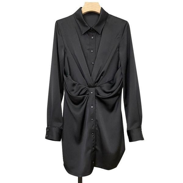 casual dresses liscn black summer for women 2021 lapel long sleeve patchwork fold pleated solid mini dress women's clothing, Black;gray
casual dresses liscn black summer for women 2021 lapel long sleeve patchwork fold pleated solid mini dress women's clothing, Black;gray