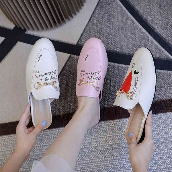 slippers large size muller shoes women summer new fashion luxury designer lazy flat baotou half slippers pattern 41-44 39h9, Black
slippers large size muller shoes women summer new fashion luxury designer lazy flat baotou half slippers pattern 41-44 39h9, Black