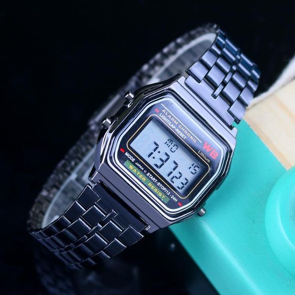 wristwatches luxury led men watches women gold black electronic digital display military wrist for boyfriend gift relogio masculin, Slivery;brown
wristwatches luxury led men watches women gold black electronic digital display military wrist for boyfriend gift relogio masculin, Slivery;brown