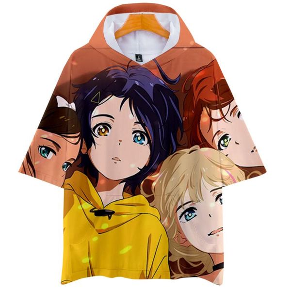 women's t-shirt t-shirts 2021 japanese anime wonder egg priority 3d short sleeve tees boy girl hooded streetwear summer clothes tshirts, White
women's t-shirt t-shirts 2021 japanese anime wonder egg priority 3d short sleeve tees boy girl hooded streetwear summer clothes tshirts, White