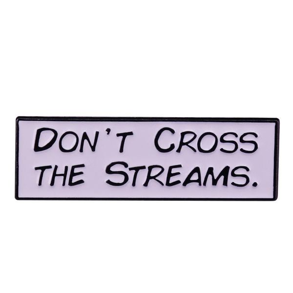 pins, brooches don't cross the streams ghostbusters brooch pins enamel metal badges lapel pin jackets fashion jewelry accessories, Gray
pins, brooches don't cross the streams ghostbusters brooch pins enamel metal badges lapel pin jackets fashion jewelry accessories, Gray