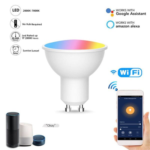 bulbs gu10 led lamp wifi smart light bulb 5w spotlight dimmable rgbcw for home colorful changing
bulbs gu10 led lamp wifi smart light bulb 5w spotlight dimmable rgbcw for home colorful changing