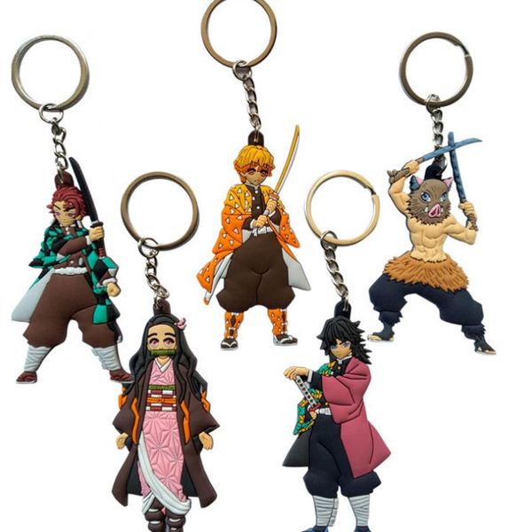 keychains 5pcs/set anime demon slayer kimetsu no yaiba tanjirou nezuko keychain cosplay zenitsu figure pendant keyring key chains cs154, Silver
keychains 5pcs/set anime demon slayer kimetsu no yaiba tanjirou nezuko keychain cosplay zenitsu figure pendant keyring key chains cs154, Silver
