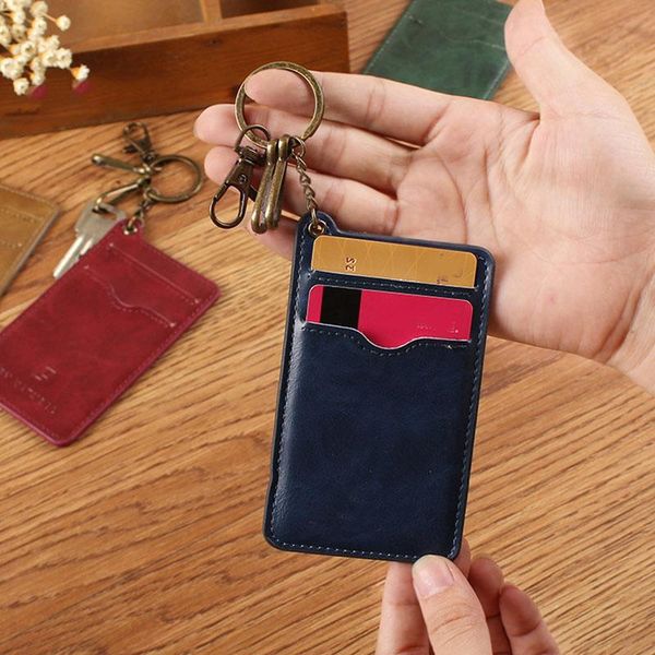 card holders retro cover multifunction sets access bus documents badges work key holder packs, Brown;gray
card holders retro cover multifunction sets access bus documents badges work key holder packs, Brown;gray