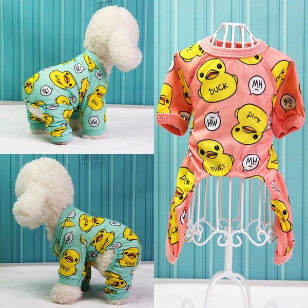 dog apparel teddy soft pajamas cotton clothes chihuahua yorkie yellow duck puppy clothing for jumpsuit
dog apparel teddy soft pajamas cotton clothes chihuahua yorkie yellow duck puppy clothing for jumpsuit