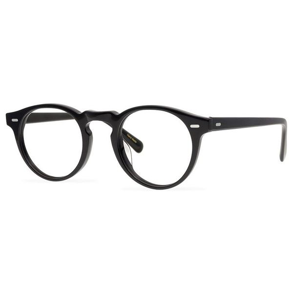fashion sunglasses frames retro round myopia glasses frame plate striped color splicing optical, Black
fashion sunglasses frames retro round myopia glasses frame plate striped color splicing optical, Black