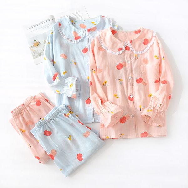 2021 new spring and autumn ladies cotton breathable pajamas sleep pants suit cute doll collar summer home clothes comfortable loose ppmk, Black;brown
2021 new spring and autumn ladies cotton breathable pajamas sleep pants suit cute doll collar summer home clothes comfortable loose ppmk, Black;brown