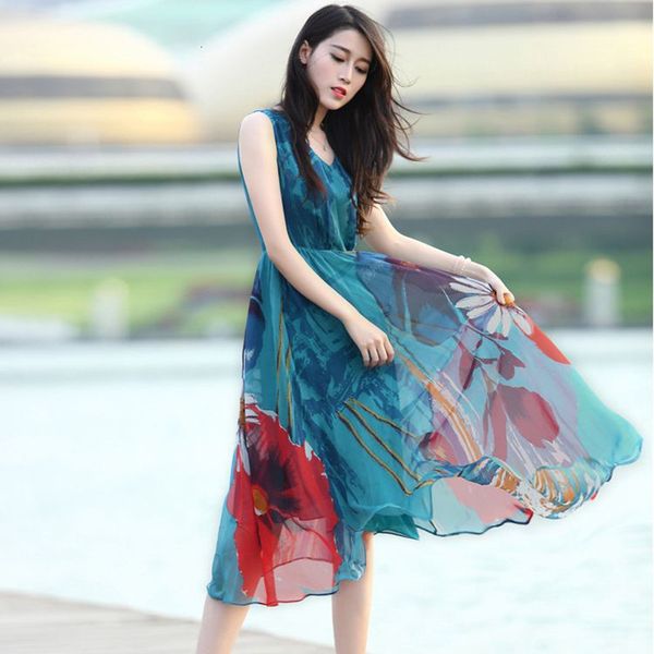 2021 new beach long printing summer bohemian blue chiffon sleeveless women es vestidos de verano fyy411 dzq6, Black;gray
2021 new beach long printing summer bohemian blue chiffon sleeveless women es vestidos de verano fyy411 dzq6, Black;gray
