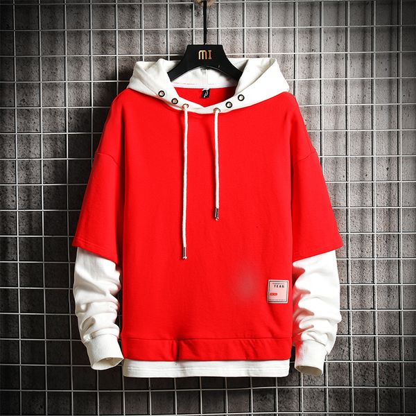 2021 new fashion patchwork hooded man hoodies white black gray men's sweatshirts ebeo
2021 new fashion patchwork hooded man hoodies white black gray men's sweatshirts ebeo