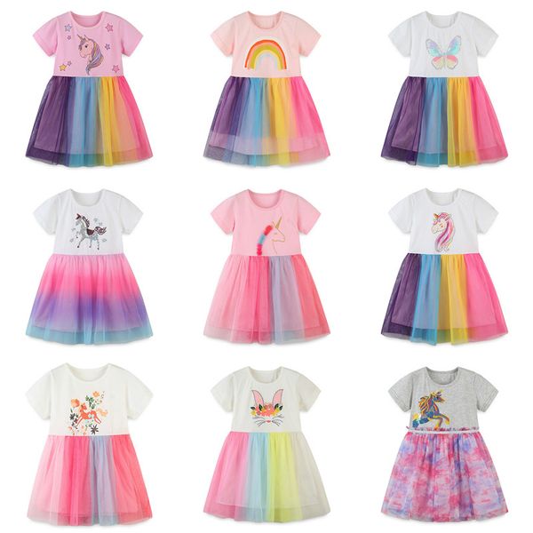 ins baby girl tutu dress kids skirt summer cartoon cute party elegant party short sleeve princess rainbow sequin unicorn lace gauze dress, Red;yellow
ins baby girl tutu dress kids skirt summer cartoon cute party elegant party short sleeve princess rainbow sequin unicorn lace gauze dress, Red;yellow