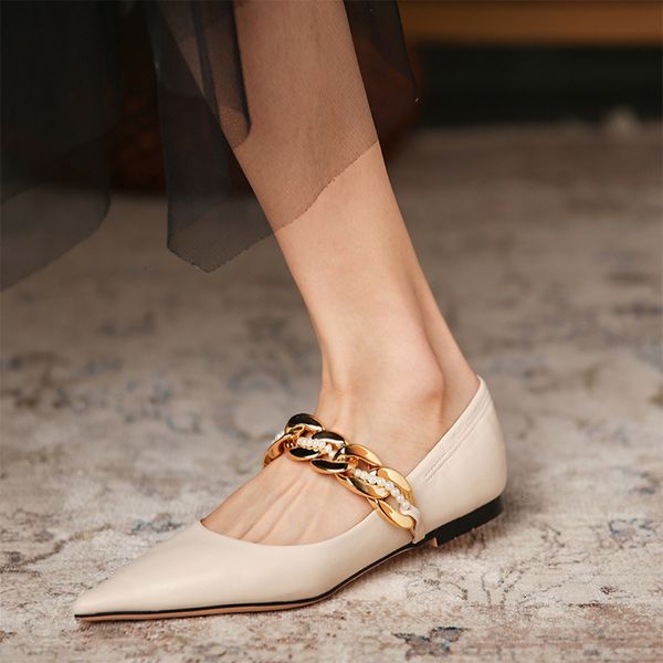 mouth sandals shallow -88 pointed metal chain single shoes flat comfort granny mary jane elastic band kxcx, Black
mouth sandals shallow -88 pointed metal chain single shoes flat comfort granny mary jane elastic band kxcx, Black