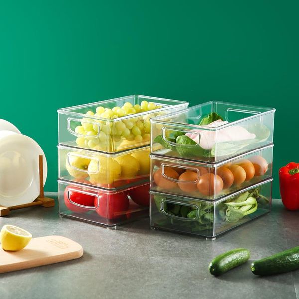 storage bottles & jars 4 sizes plastic food box kitchen refrigerator drawer type fresh-keeping organizer bins for accessories
storage bottles & jars 4 sizes plastic food box kitchen refrigerator drawer type fresh-keeping organizer bins for accessories