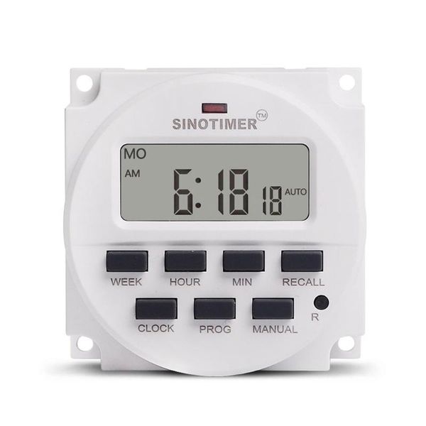 sinotimer ac 220v weekly 7 days programmable digital time switch relay timer control din rail mount for electric appliance
sinotimer ac 220v weekly 7 days programmable digital time switch relay timer control din rail mount for electric appliance