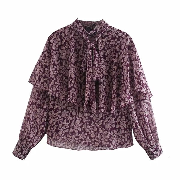 New Vintage 2021 Printed Chiffon Blouse Women Woman Fashion High Neck Bow Tied Long Sleeve Layered Ruffle Casual Ladies Top Nr4u L9YY, White
New Vintage 2021 Printed Chiffon Blouse Women Woman Fashion High Neck Bow Tied Long Sleeve Layered Ruffle Casual Ladies Top Nr4u L9YY, White