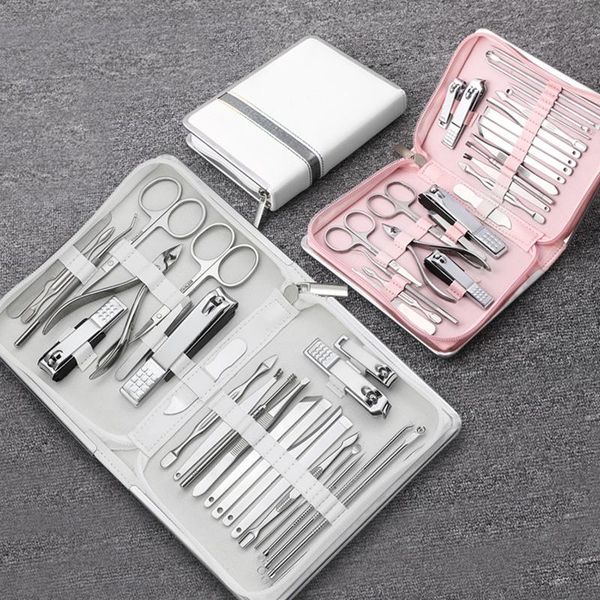 nail art kits 26pcs professional clippers manicure set stainless steel cutter scissor cuticle nipper tools
nail art kits 26pcs professional clippers manicure set stainless steel cutter scissor cuticle nipper tools