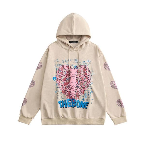 men's hoodies & sweatshirts fashion hi street skull graffiti hoodie for couple's streetwear skeleton foaming painted pullover swea, Black
men's hoodies & sweatshirts fashion hi street skull graffiti hoodie for couple's streetwear skeleton foaming painted pullover swea, Black