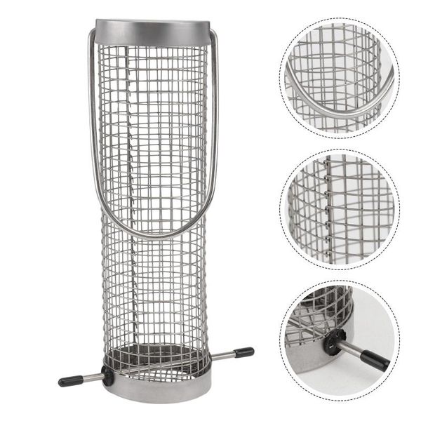 other bird supplies 1pc hanging feeder hook type outdoor feeding container (silver)
other bird supplies 1pc hanging feeder hook type outdoor feeding container (silver)