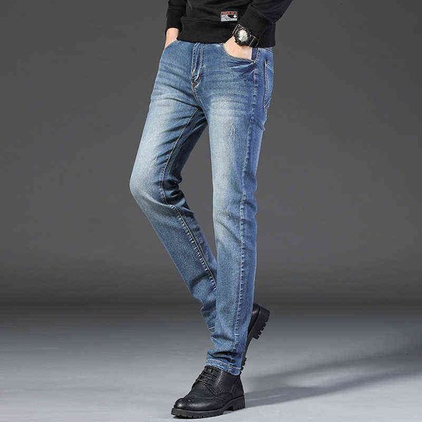 men's jeans men's jeans 2021 korean slim fit elastic casual versatile pants youth leggings men's trousers, Blue
men's jeans men's jeans 2021 korean slim fit elastic casual versatile pants youth leggings men's trousers, Blue