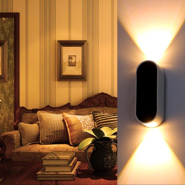 wall lamps led 6w lamp upper and lower left right double indoor ac 85-265v outdoor decorative lighting
wall lamps led 6w lamp upper and lower left right double indoor ac 85-265v outdoor decorative lighting