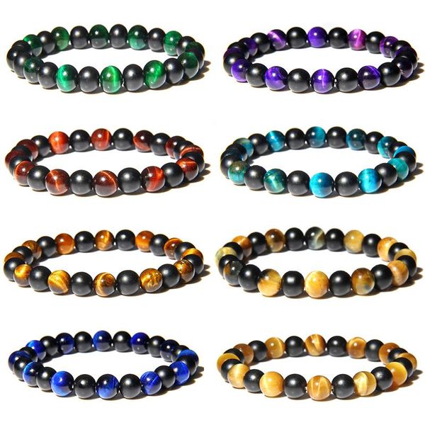 beaded, strands natural purple tiger eye stone beads women bracelet black onyx charm yoga energy buddha jewelry for men
beaded, strands natural purple tiger eye stone beads women bracelet black onyx charm yoga energy buddha jewelry for men