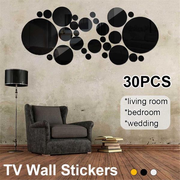 mirrors 30pc/set diy small round point acrylic mirror effect sticker wall surface stickers home decoration 3 colors
mirrors 30pc/set diy small round point acrylic mirror effect sticker wall surface stickers home decoration 3 colors