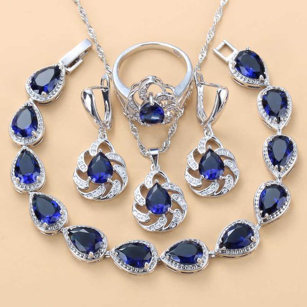 silver color water drop natural blue stone cz blue jewelry sets for women wedding accessories 10-color bridal sets h1022
silver color water drop natural blue stone cz blue jewelry sets for women wedding accessories 10-color bridal sets h1022