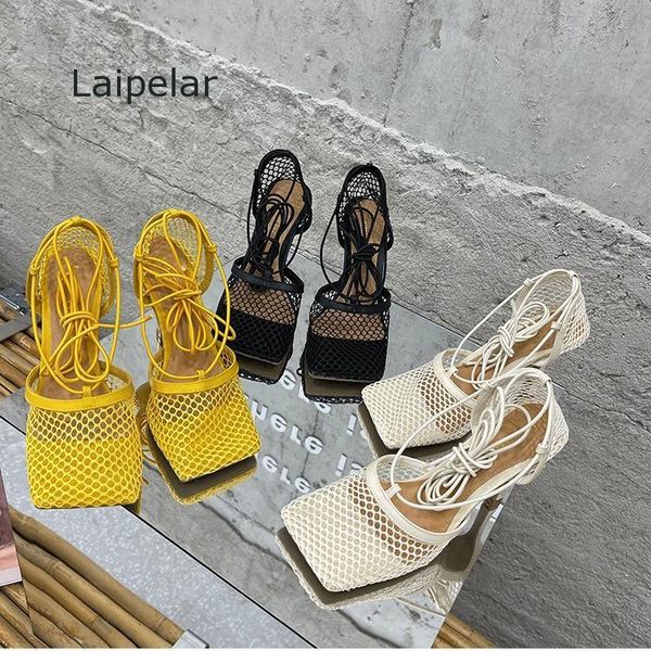 hollow women pump fishnet mesh sandals 2021 summer female shoes square toe sandals stiletto heels high heel with lace chain big, Black
hollow women pump fishnet mesh sandals 2021 summer female shoes square toe sandals stiletto heels high heel with lace chain big, Black