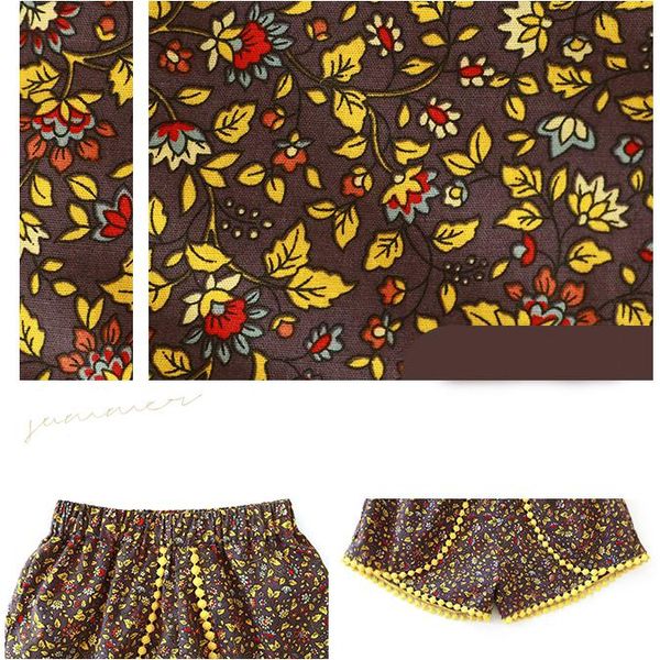 vintage tassel beach shorts for girls clothes summer cotton floral toddler short pants children clothing 0-7yrs, Black
vintage tassel beach shorts for girls clothes summer cotton floral toddler short pants children clothing 0-7yrs, Black