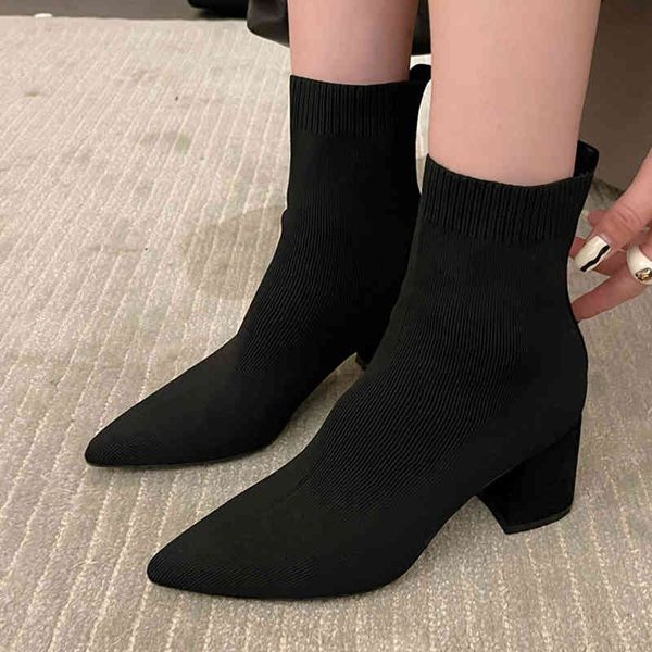 dress shoes outono nova moda apontou toe mulheres tornozelo botas de alta qualidade cozy malha estiramento tecido meias sapatos booties baix, Black
dress shoes outono nova moda apontou toe mulheres tornozelo botas de alta qualidade cozy malha estiramento tecido meias sapatos booties baix, Black