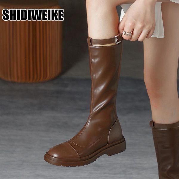 boots fashion woman non-slip waterproof winter botas zipper genuine leather knee high women chunky platform long vc1533, Black
boots fashion woman non-slip waterproof winter botas zipper genuine leather knee high women chunky platform long vc1533, Black