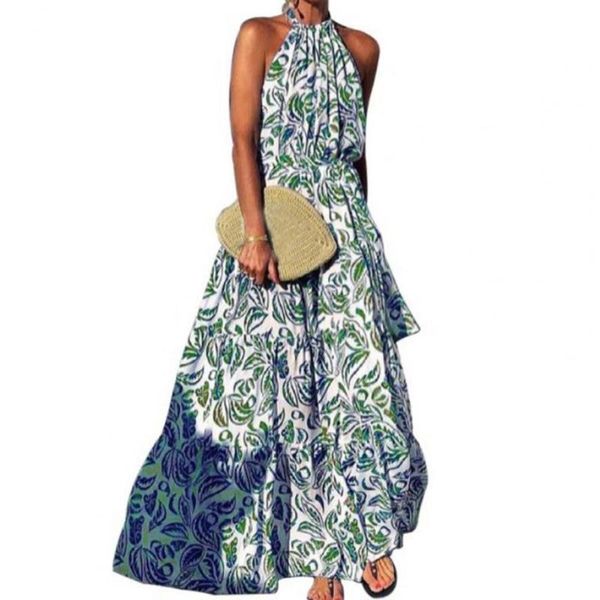 casual dresses bohemia vintage backless printed summer 2021 women sleeveless halter long dress a-line elegant woman pary 2xl, Black;gray
casual dresses bohemia vintage backless printed summer 2021 women sleeveless halter long dress a-line elegant woman pary 2xl, Black;gray