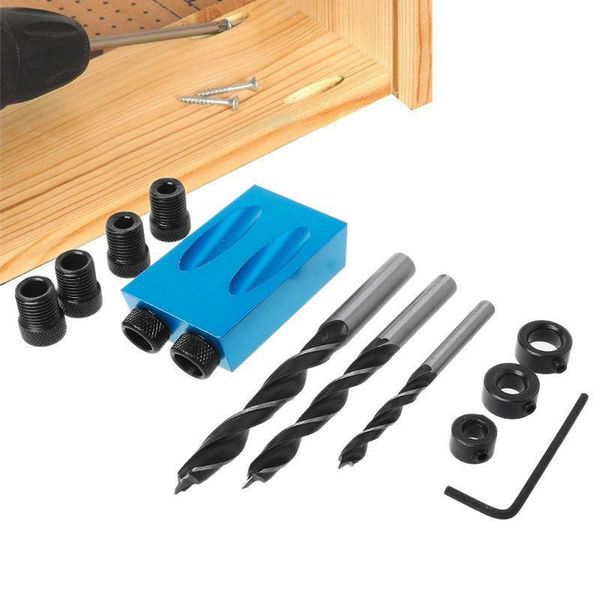 professional hand tool sets 15 degree oblique hole locator angle drilling aluminium woodworking drill bits jig clamp kit guide wood tools
professional hand tool sets 15 degree oblique hole locator angle drilling aluminium woodworking drill bits jig clamp kit guide wood tools