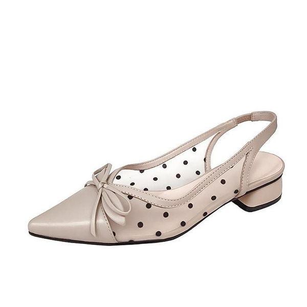 dress shoes sandals female summer gentle thick heel pointed women's 2021 mesh breathable wave single women, Black
dress shoes sandals female summer gentle thick heel pointed women's 2021 mesh breathable wave single women, Black