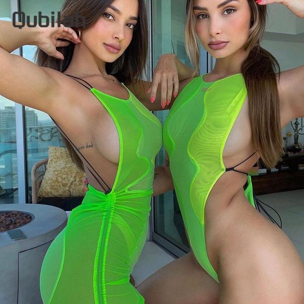 women's swimwear summer bikini swimsuit 2021 women clothes translucent separate dresses woman one-piece beach cover up, White;black
women's swimwear summer bikini swimsuit 2021 women clothes translucent separate dresses woman one-piece beach cover up, White;black