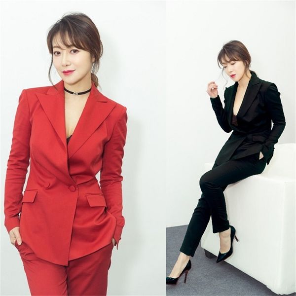 spring summer business women 2 piece suit interview define uniforms long-sleeved blazer and pencil pants lady of office suits tb199 pdf4, White;black
spring summer business women 2 piece suit interview define uniforms long-sleeved blazer and pencil pants lady of office suits tb199 pdf4, White;black