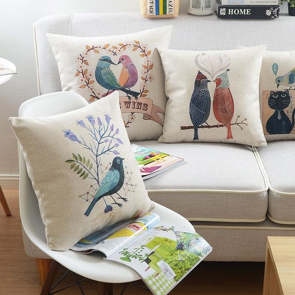 cushion/decorative pillow vintage bird square throw pillow/almofadas case 45x45 53x53 60x60 30x50,cute sweet cushion cover home decore
cushion/decorative pillow vintage bird square throw pillow/almofadas case 45x45 53x53 60x60 30x50,cute sweet cushion cover home decore