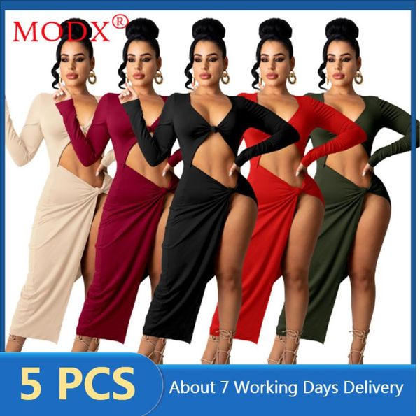 casual dresses bulk items wholesale lots fall women midi side split ladies dress chic hollow out robe party club solid color m7554, Black;gray
casual dresses bulk items wholesale lots fall women midi side split ladies dress chic hollow out robe party club solid color m7554, Black;gray