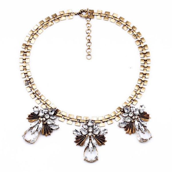 pendant necklaces 2021 fashion gold color chain adjustable glass teardrop clear crystal for women festival gift jewelry accessories, Silver
pendant necklaces 2021 fashion gold color chain adjustable glass teardrop clear crystal for women festival gift jewelry accessories, Silver