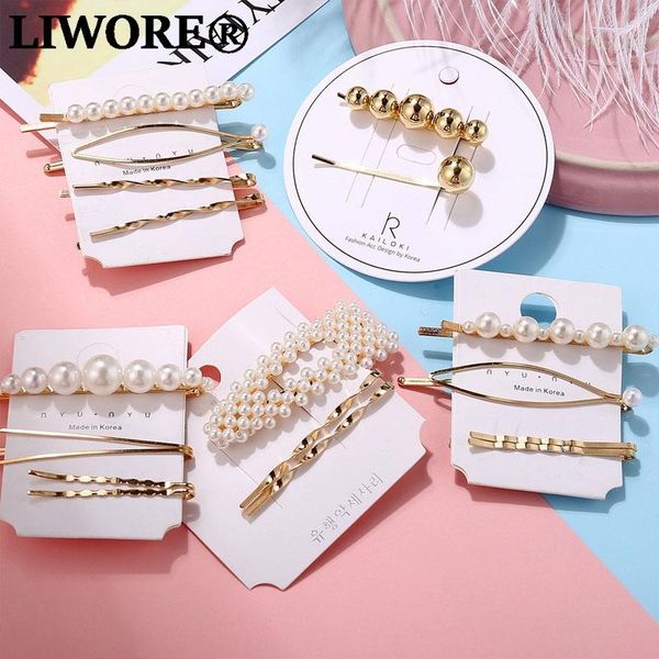 hair clips & barrettes liwore fashion metal pearl hairpin pin set for women sweet and cute geometric girl accessories jewelry, Golden;silver
hair clips & barrettes liwore fashion metal pearl hairpin pin set for women sweet and cute geometric girl accessories jewelry, Golden;silver
