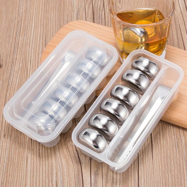2021 new 1 set/6 steel sheets whisky rocks ice friendly stone stainless whiskey cube chiller beer cooler wine stones y1nd
2021 new 1 set/6 steel sheets whisky rocks ice friendly stone stainless whiskey cube chiller beer cooler wine stones y1nd